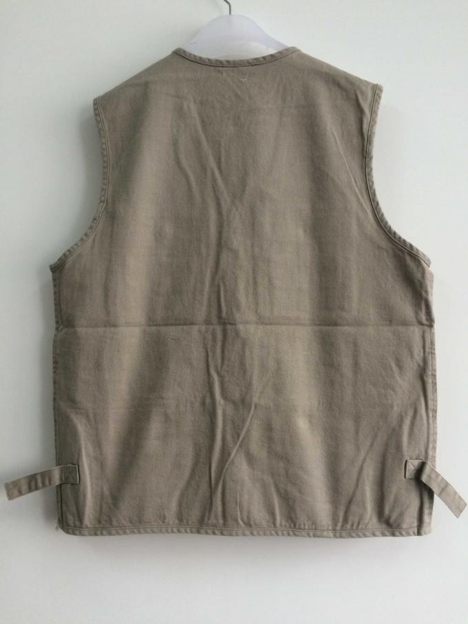 vest, waistcoat, mens vest in 100 cotton fabric, fishing vest, fishing