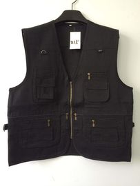 vest, waistcoat, polyester fabric, weeding vest, weeding waistcoat, S-3XL, black color