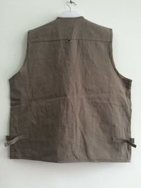 vest, waistcoat, polyester washed fabric, weeding vest, weeding waistcoat, S-3XL, 4 colors: black, blue, green & beige