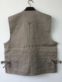 vest, waistcoat, polyester washed fabric, weeding vest, weeding waistcoat, S-3XL, 4 colors: black, blue, green & beige