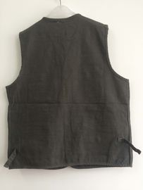 vest, waistcoat, mens vest in 100% cotton  fabric, fishing vest, fishing waistcoat casual vest