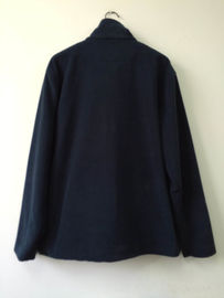 Polar fleece jacket, fleece, cardigan, navy, S-3XL, polarfleece coat, 047