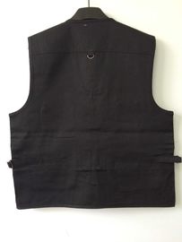 vest, waistcoat, polyester washed fabric, weeding vest, weeding waistcoat, S-3XL, 4 colors: black, blue, green & beige