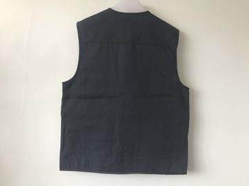 vest, waistcoat, polyester washed fabric, weeding vest, weeding waistcoat, S-3XL, 4 colors: black, blue, green & beige