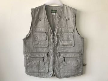 Mens classic vest，mens waist coat, vest 030Z bamboo style in T/C 80/20 fabric
