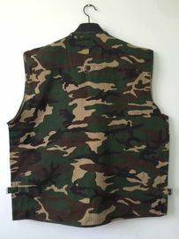 Mens classic vest, waistcoat, camo vest in T/C 80/20 fabric, 030M camouflage vest, S-3XL