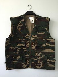 Mens classic vest, waistcoat, camo vest in T/C 80/20 fabric, 030M camouflage vest, S-3XL