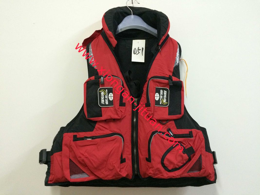 Life vest, swimming vest, mae vest, drifting vest, reflective vest, quick dry, foam inside, reflective tape, S-3XL, 051