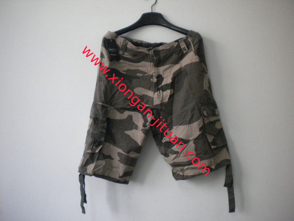 short, mens short in 100% cotton, fishing short, casual short, khaki color, S-3XL